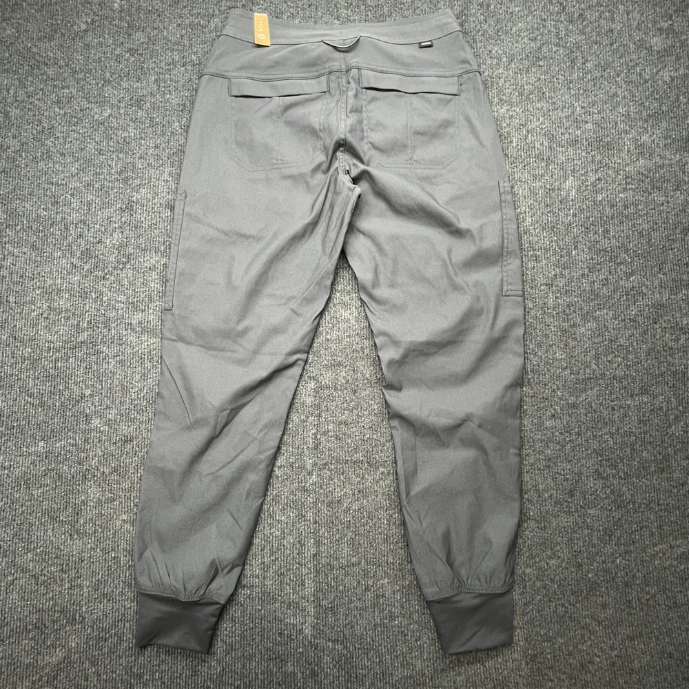 prAna Halle Jogger II Womens 0 Regular Coal Grey Tapered Hiking Outdoor Pants - Picture 3 of 10